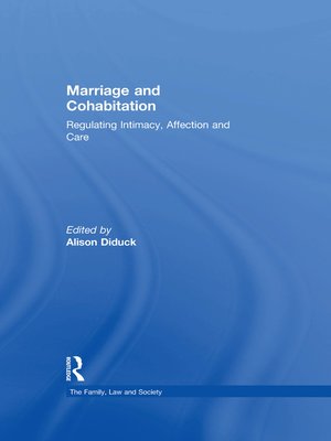 cover image of Marriage and Cohabitation